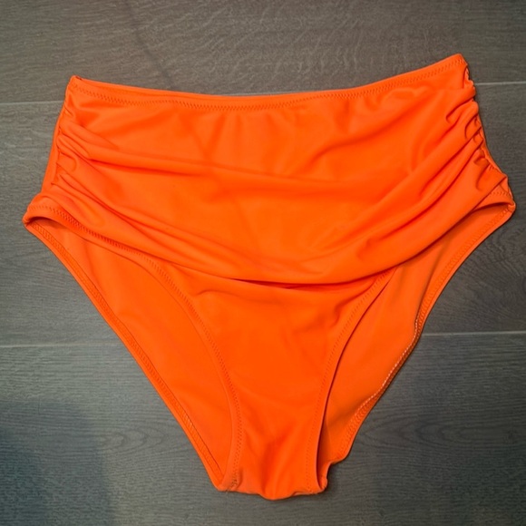 Tempt Me Women Two Piece Swimsuit Retro Halter Ruched High Waist Bikini - Picture 3 of 12